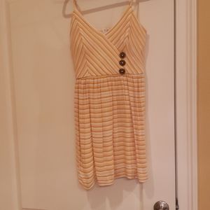 Sundress yellow white